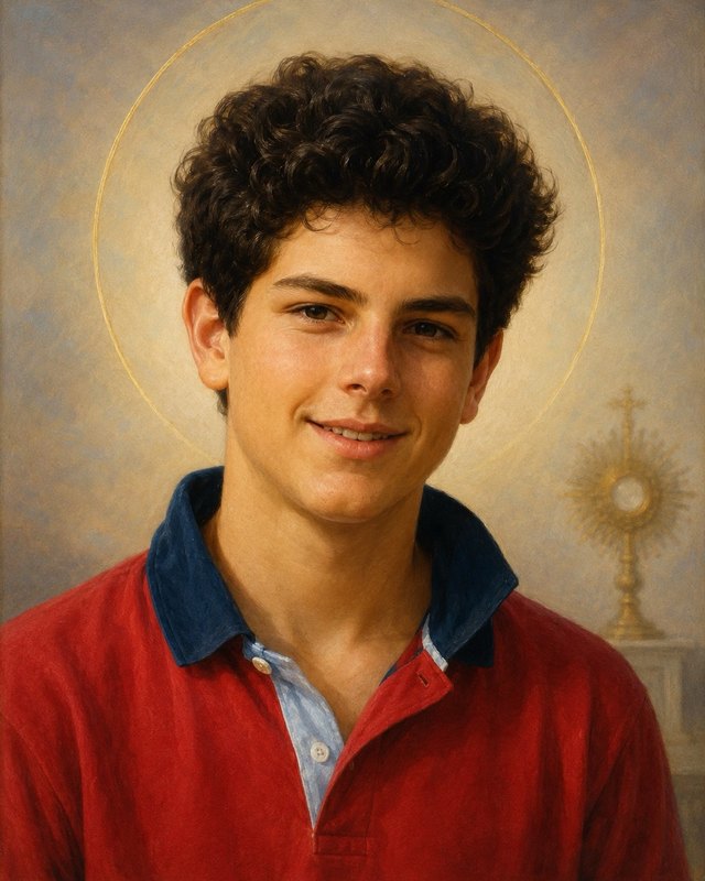 Portrait of St. Carlo Acutis