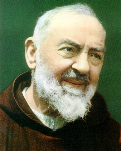 Portrait of St. Padre Pio of Pietrelcina